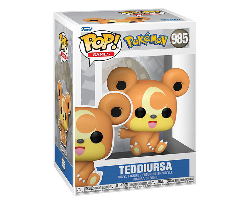  Funko Pop! Games: Pokemon-Teddiursa #985