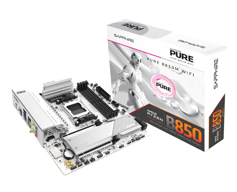 SAPPHIRE PURE B850A WIFI 7