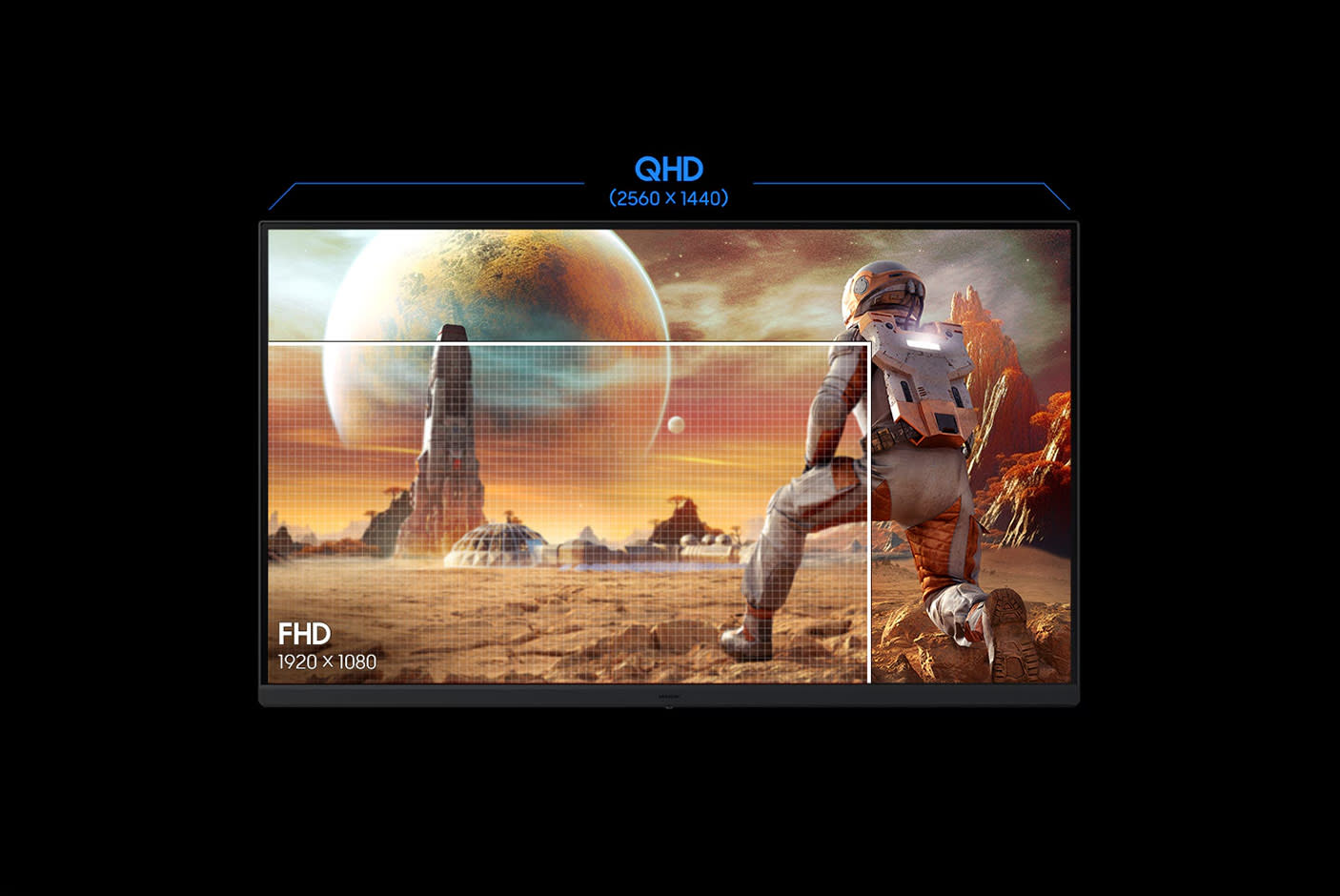 Samsung 27" Odyssey G5 G53F QHD 200Hz Gaming Monitor