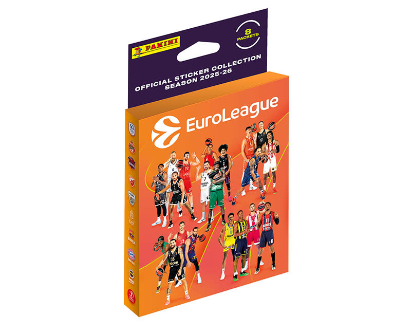 Euroleague 2026 Mini Blister Αυτοκόλ.