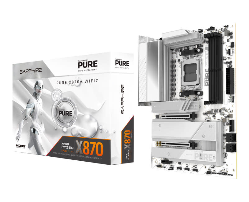 SAPPHIRE PURE X870A WIFI 7