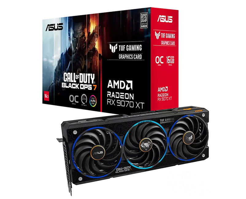 ASUS TUF Gaming Radeon™ RX 9070 XT Black Ops 7 Special Edition 
