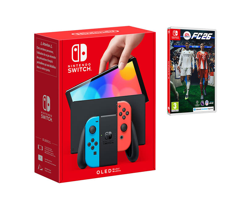 Nintendo Switch OLED Red & Blue