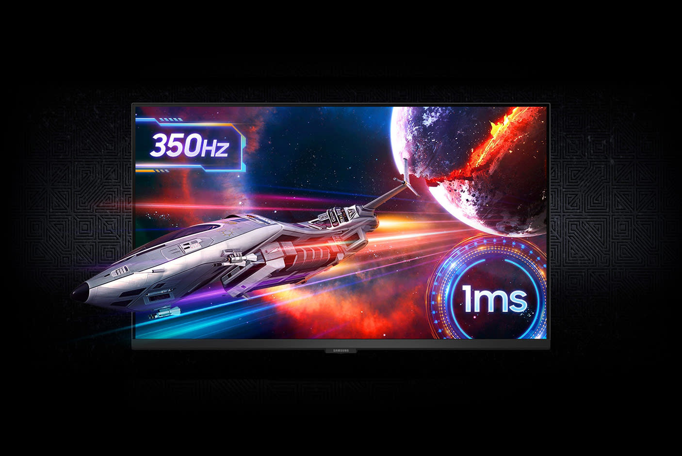 Samsung 27" Odyssey G6 G60F QHD 350Hz Gaming Monitor