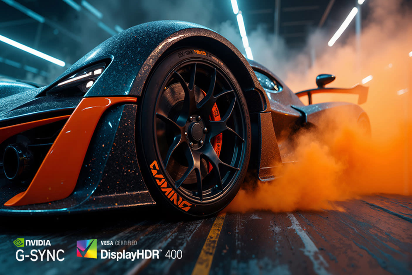 G-SYNC® + DisplayHDR™ 400