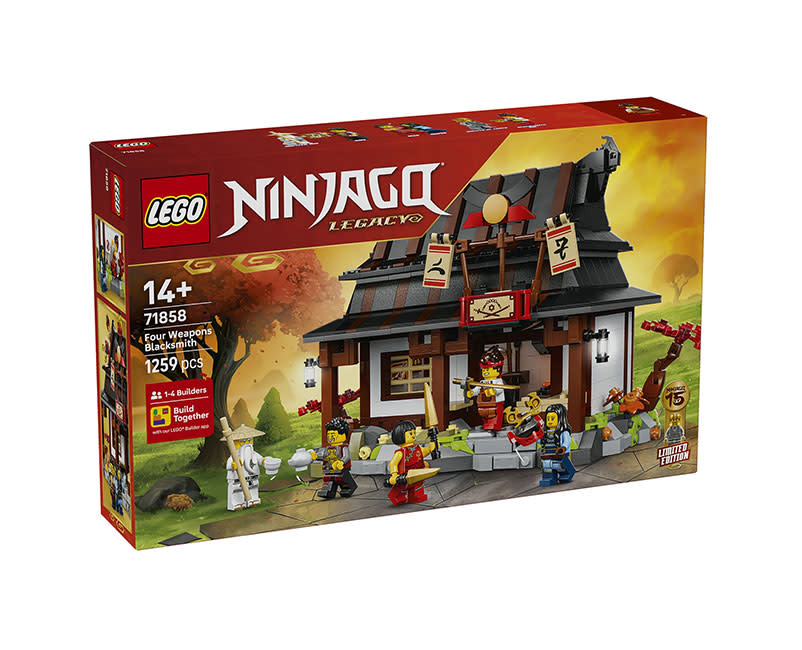 71858Four Weapon Blacksm 15ThAnniverLEGO