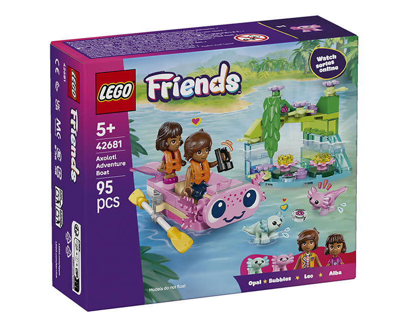 42681 Axolotl Adventure Boat LEGO