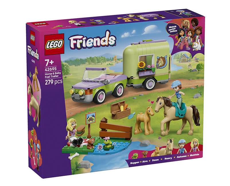 42695 Horse & Baby Foal Trailer LEGO
