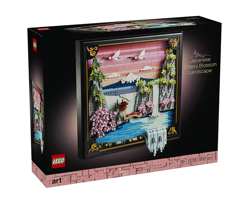 31218Japanese Cherry Blos Landscape LEGO