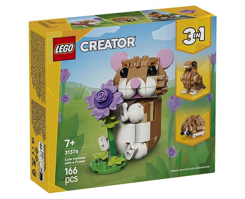 31376 Cute Hamster With A Flower LEGO
