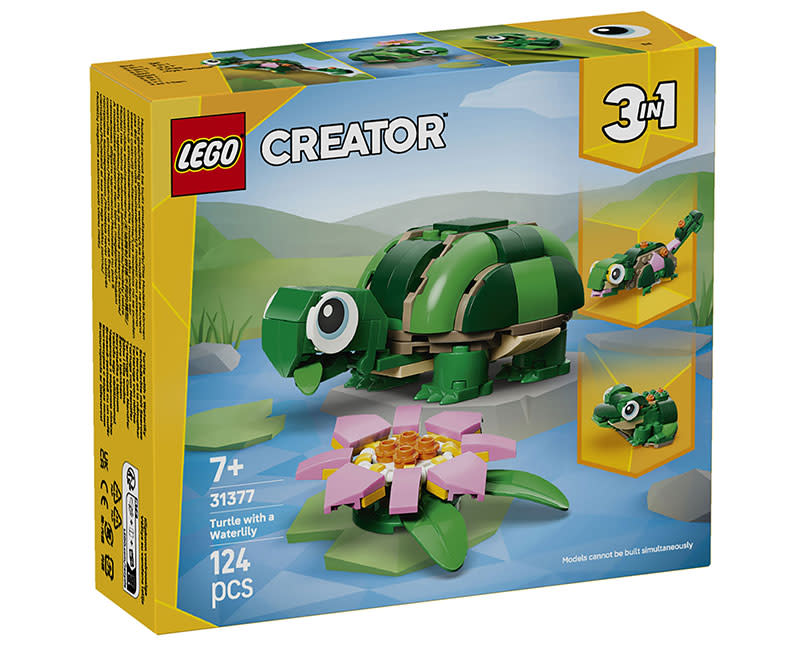 	31377Turtle With A Water Lily FlowerLEGO