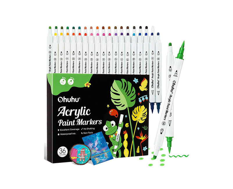 ΜΑΡΚΑΔΟΡΟΙ ΑΚΡΥΛΙΚΟΙ DUAL 36ΤΕΜ. OHUHU