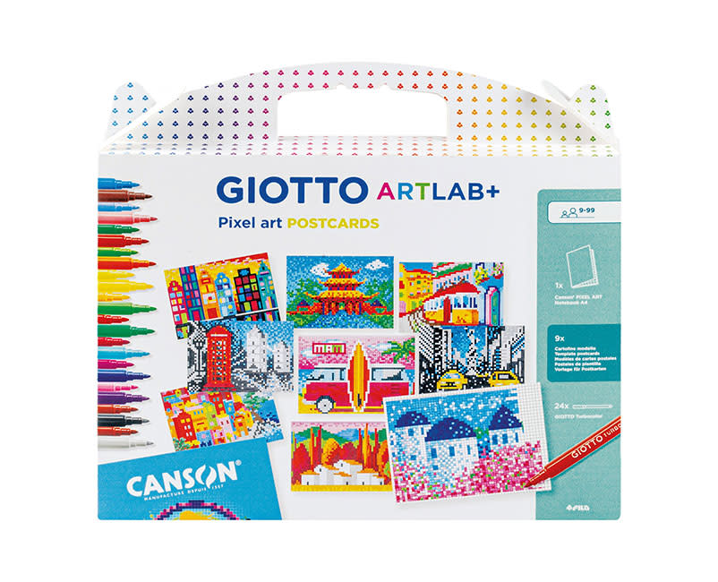 ΕΡΓΑΣΤΗΡΙΟ ΖΩΓΡΑΦΙΚΗΣ PIXEL ART POSTCARD