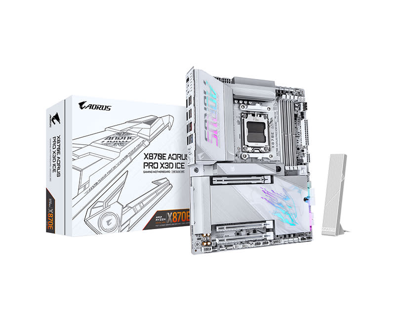 GIGABYTE X870E AORUS PRO X3D ICE