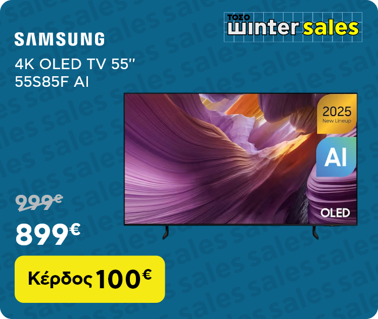 Samsung 4K OLED TV 55'' 55S85F AI