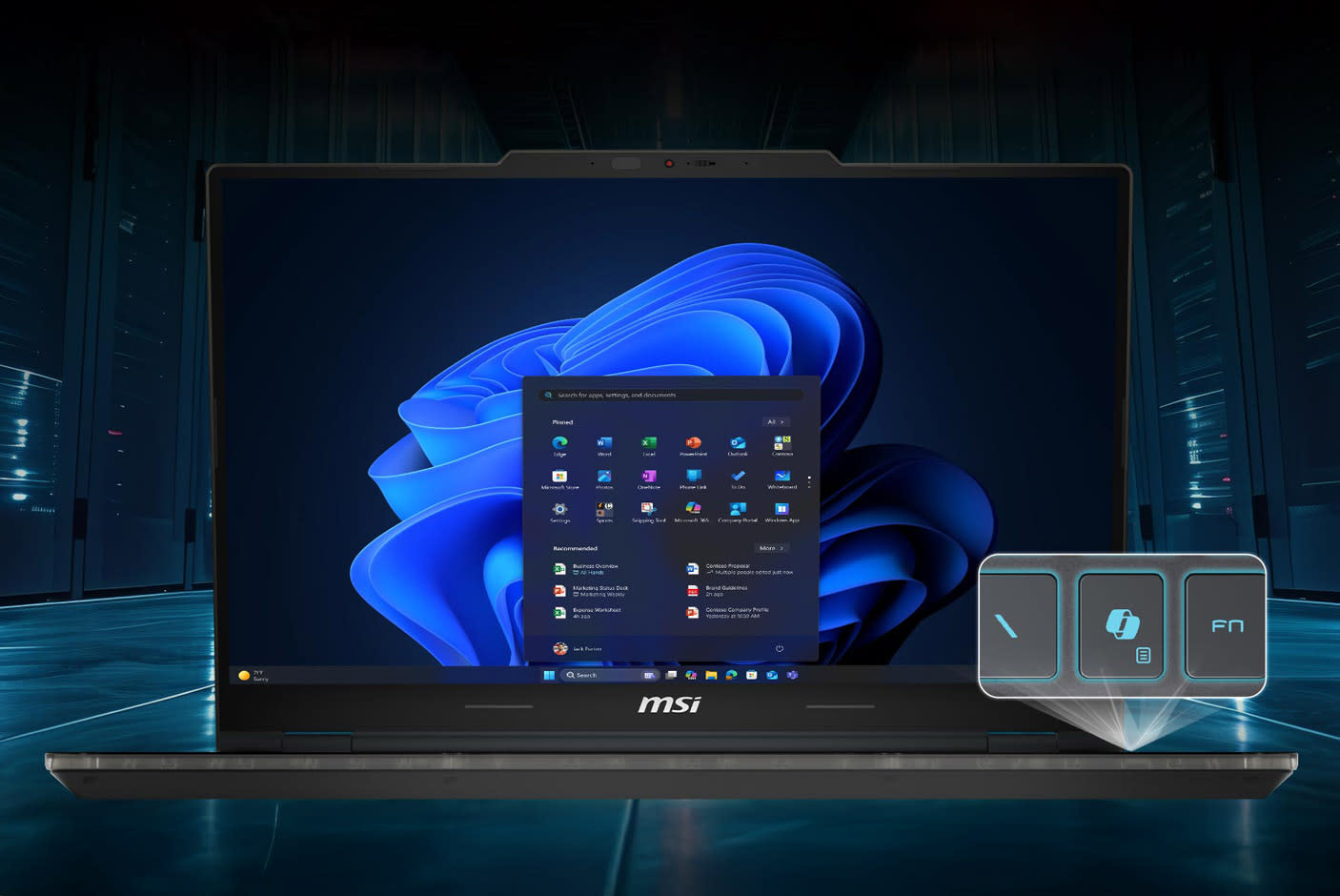 Microsoft Copilot + MSI AI Engine
