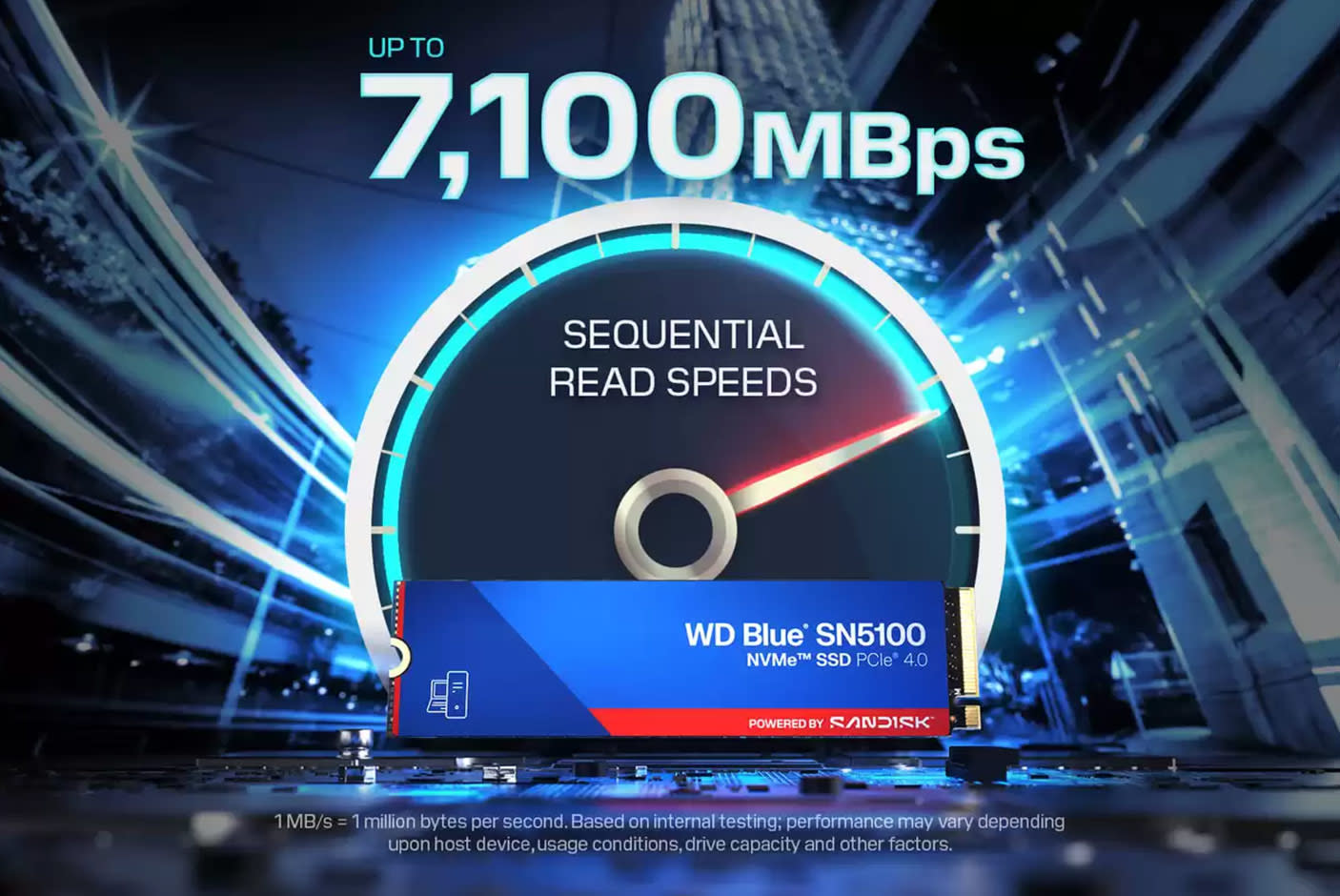 WD Blue® SN5100 NVMe™ SSD