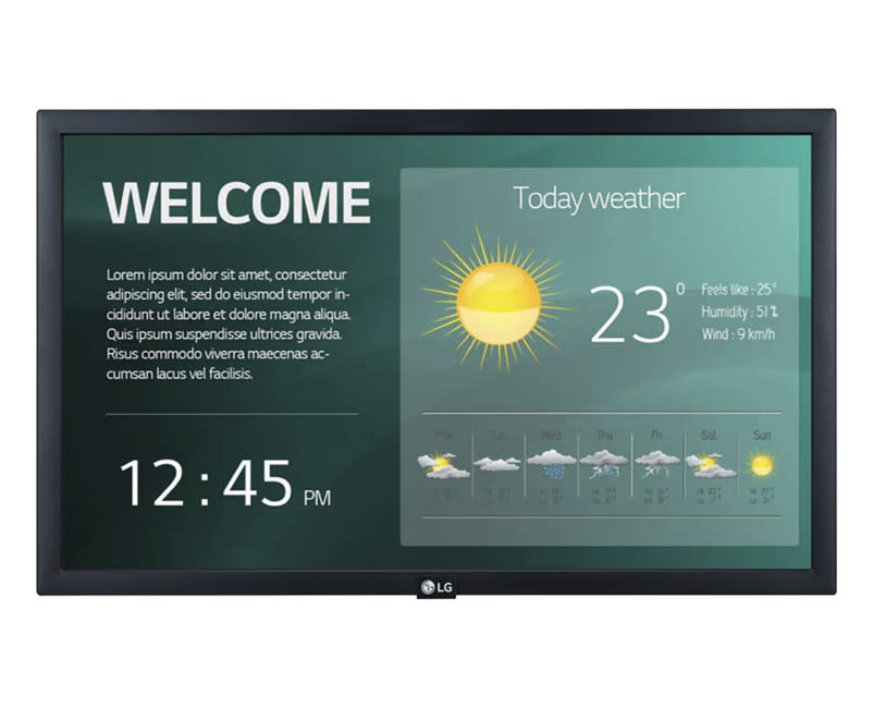 LG Signage 22SM3G-B SM3G Series