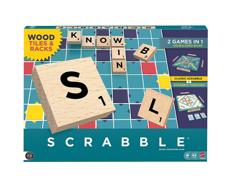 Neo Scrabble Με Ξύλινα Γράμματα