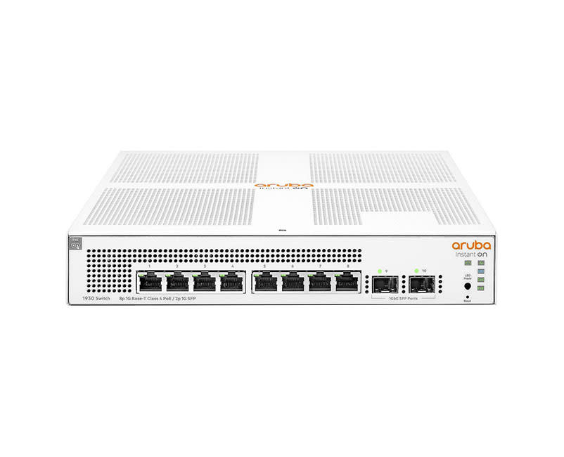 HPE Networking Instant On Switch 8p Gigabit CL4 PoE 2p SFP 124W 1930