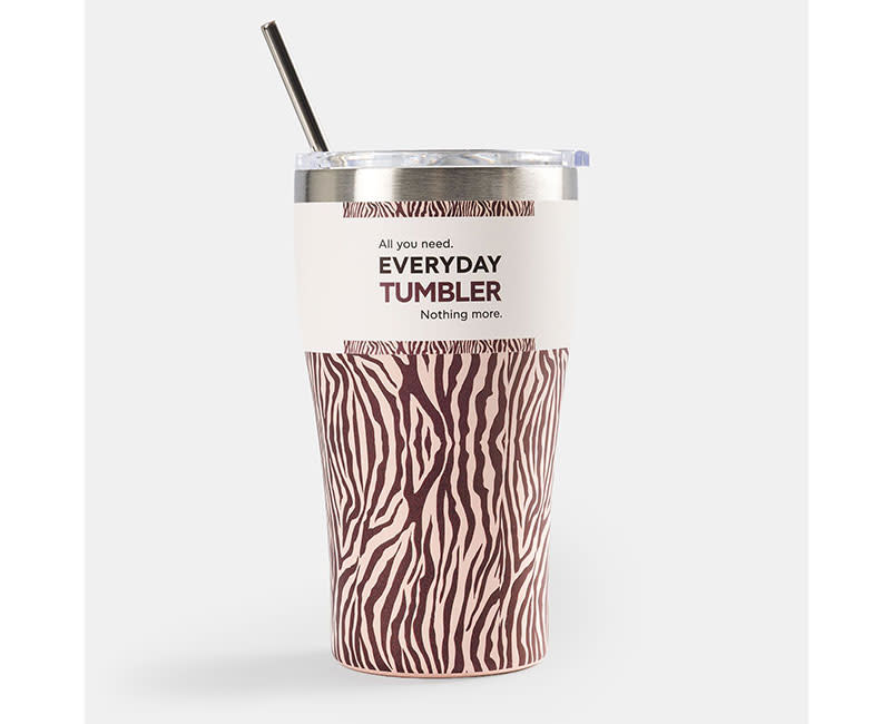 TUMBLER 500ML ZEBRA RED SENTIO