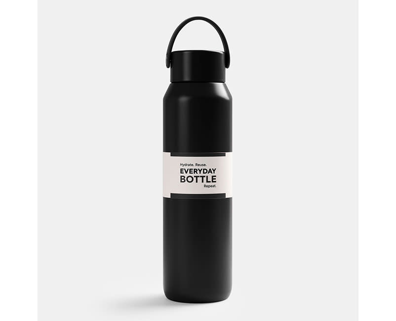 ΘΕΡΜΟΣ 600ML BLACK SENTIO