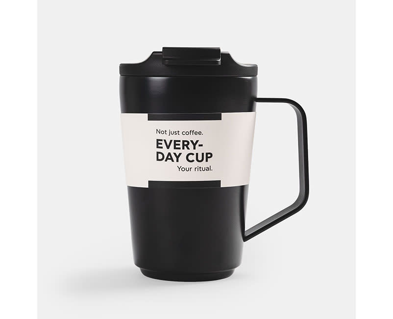 TUMBLER 360ML BLACK SENTIO