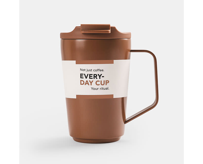 TUMBLER 360ML MOCHA MOUSSE SENTIO