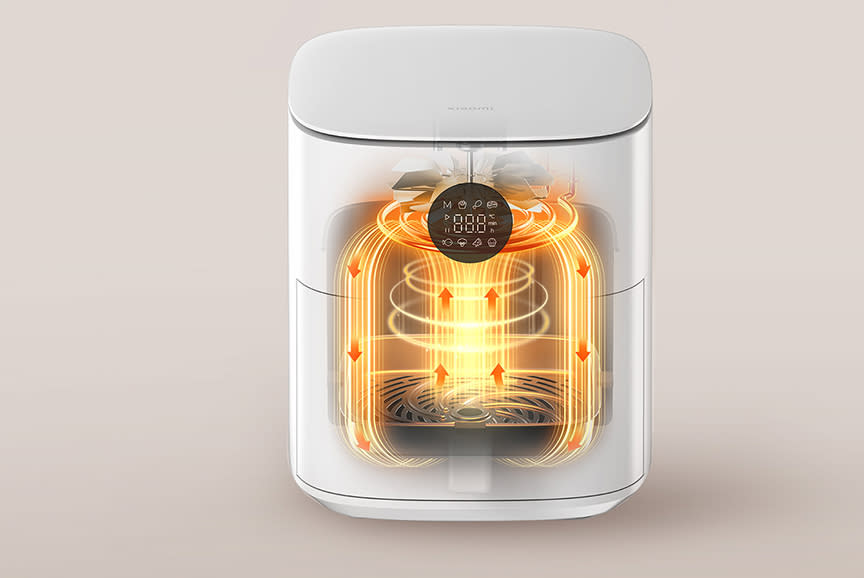 Ομοιόμορφο ψήσιμο με αέρα 360°