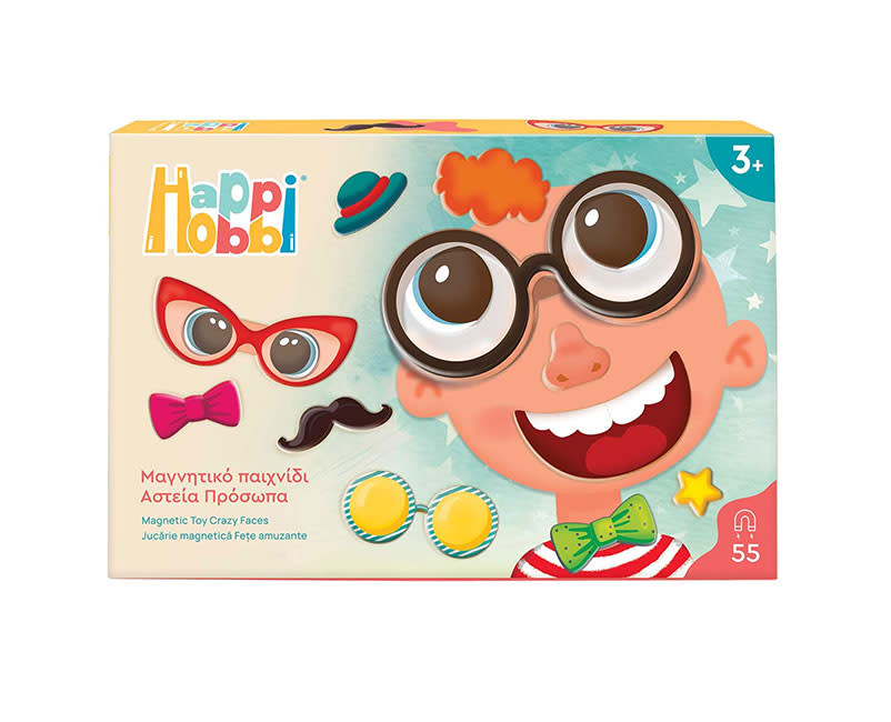 HappiHobbi Magnet - Αστεία Πρόσωπα