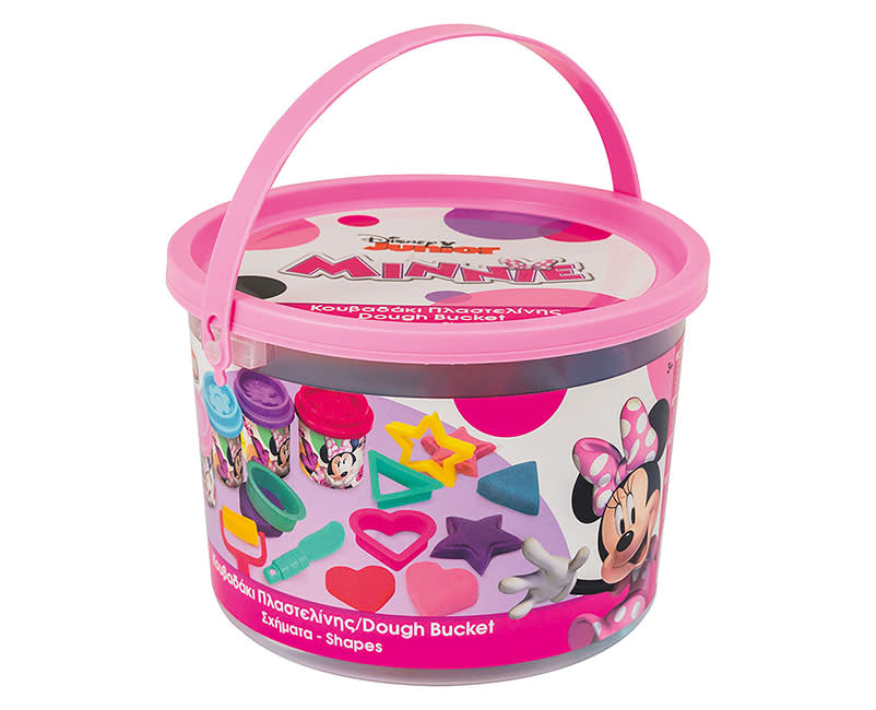 Κουβ Με 4Βαζ Πλαστ & Εργαλεία Minnie