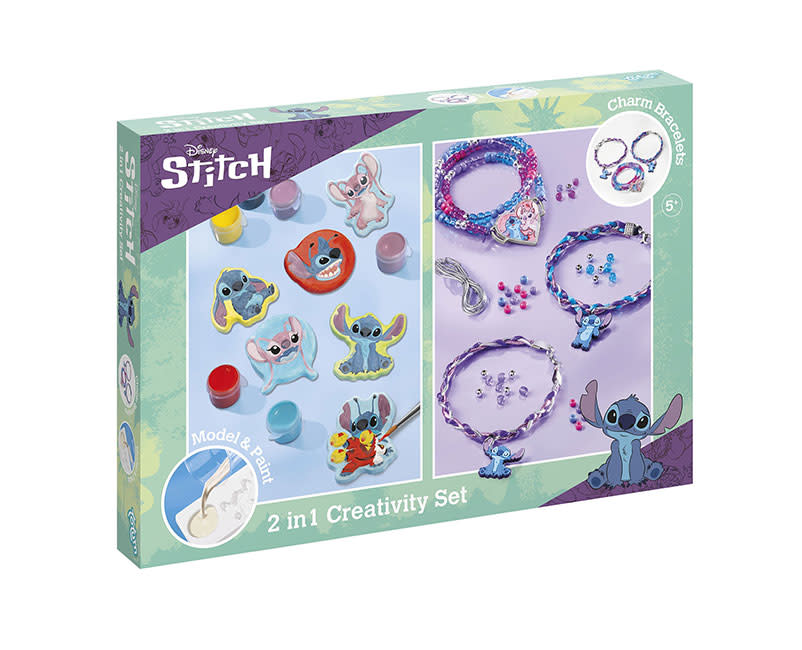 Totum: Stitch - 2 In 1 Creativity Set