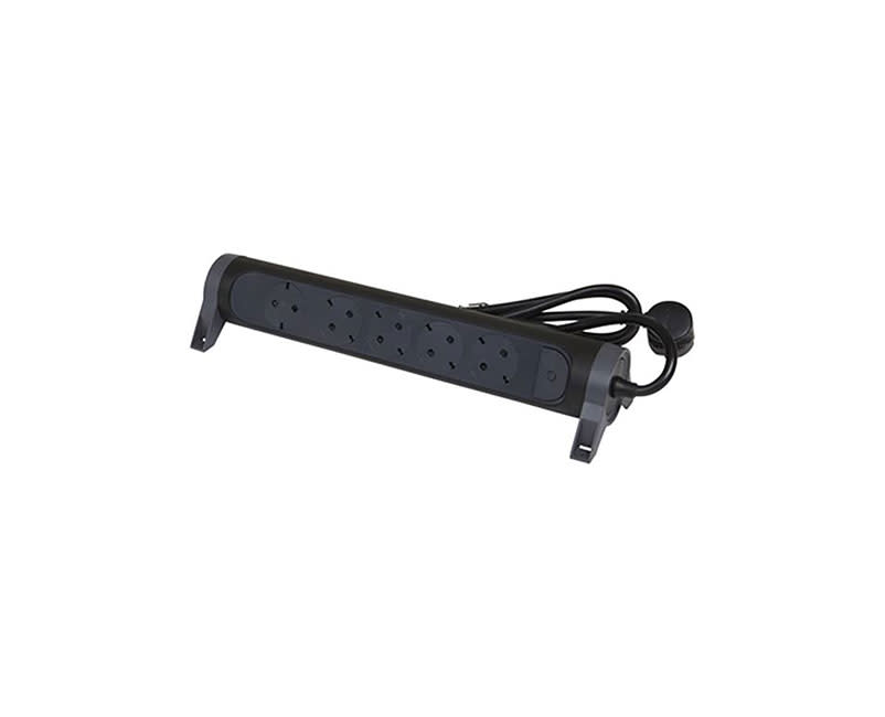 Legrand Multi-Strip 5S 1,5M BLK/GRY ROT