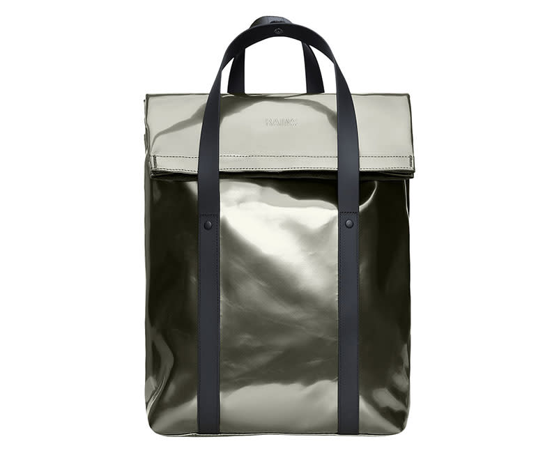 RAINS 2 Way Tote Backpack W3 Raven