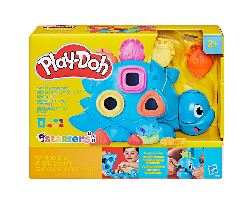 PlayDoh Starters Shapes And Colors Dino