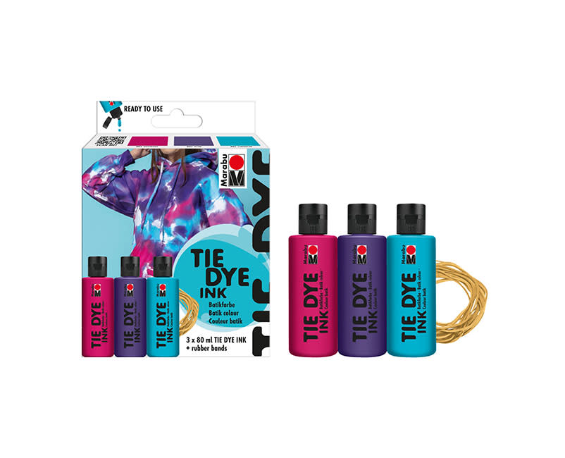 ΧΡΩΜΑΤΑ ΓΙΑ ΥΦΑΣΜΑ 3X80ML TIE DYE TREND
