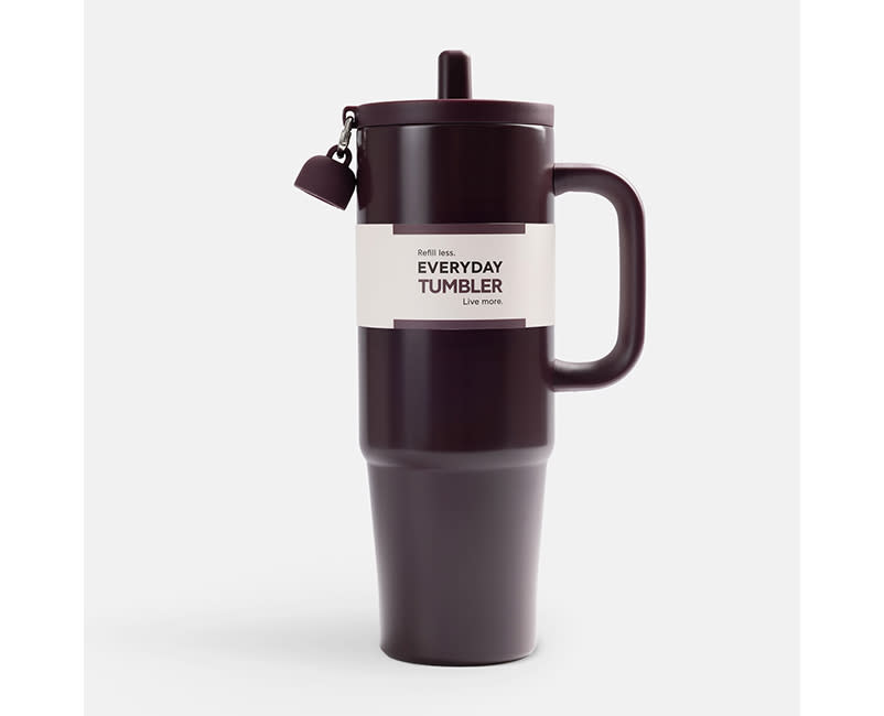TUMBLER 900ML CHERRY LACQUER SENTIO