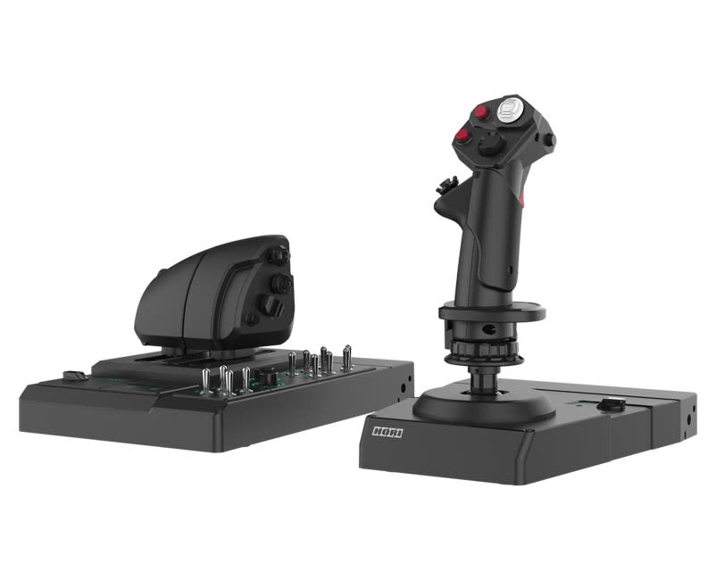 HORI HOTAS Flight Control System & Mount for PC