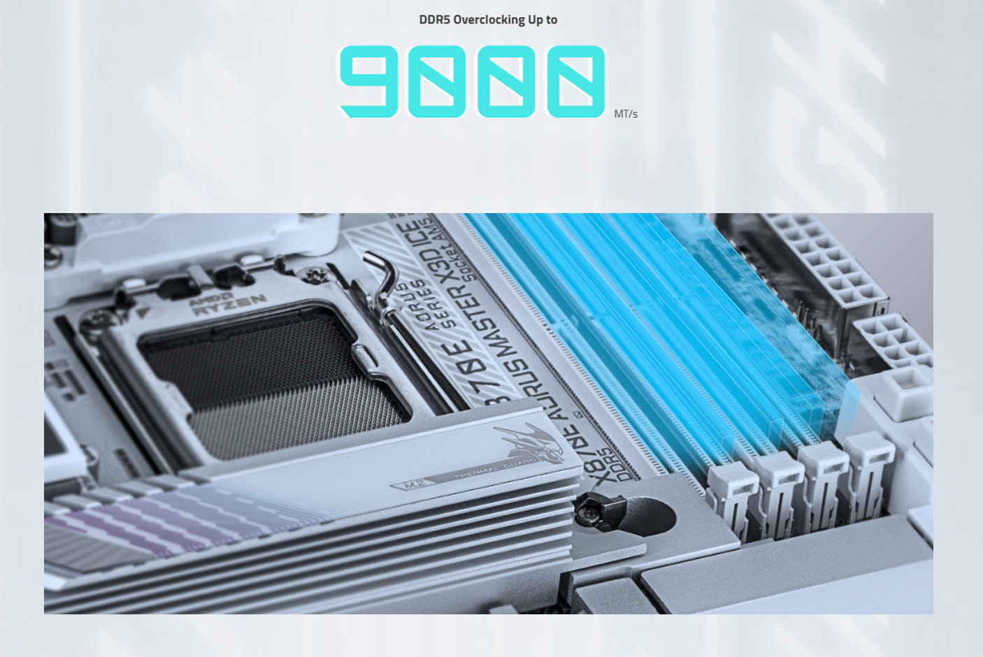 GIGABYTE X870E AORUS MASTER X3D ICE