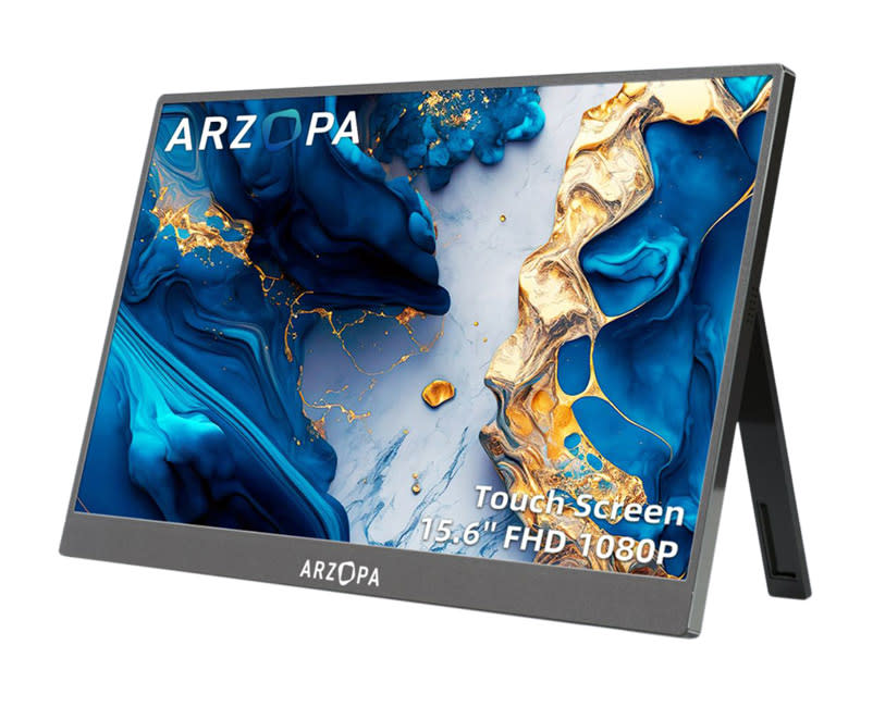 ARZOPA 15.6" IPS FHD Portable Monitor A1T Black