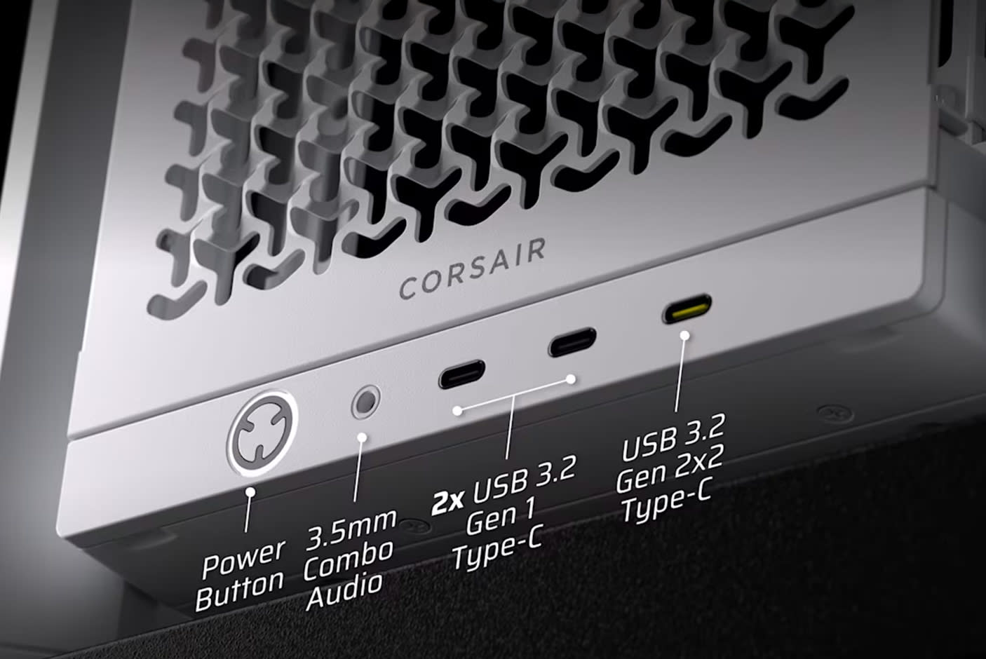 CORSAIR FRAME 4000D LCD RS ARGB Premium Mid-Tower PC Case