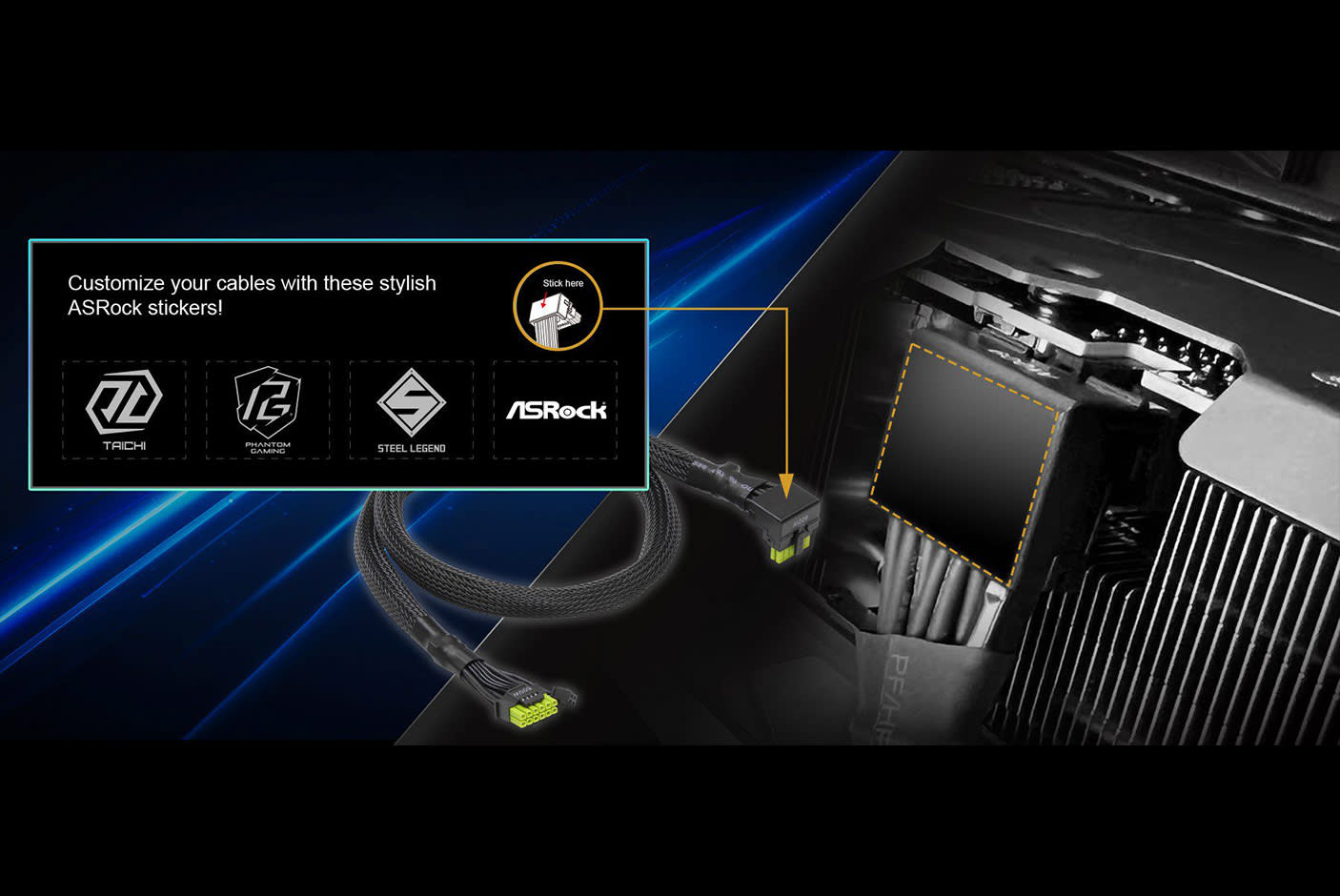 ASRock CB-12V2X6L600W (12V-2x6 600W/L-Type Cable)