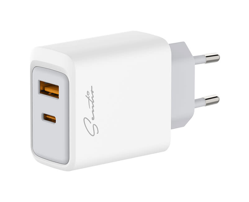 Sentio GaN 2 Θέσεων 45W WHT