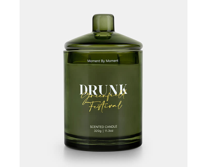 ΚΕΡΙ DRUNK ΠΡΑΣΙΝΟ 320γρ M&SENSE