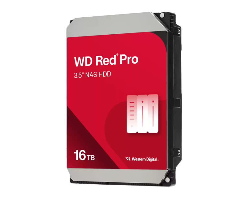 WD Red Pro NAS Hard Drive - 16TB