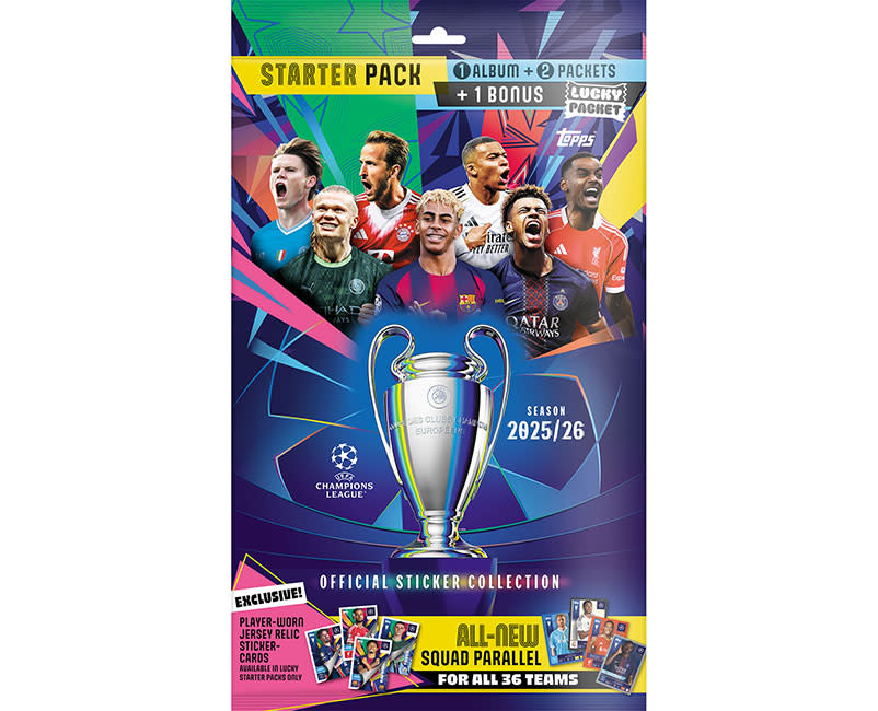 Champions League 2026 S&A-Album Pack