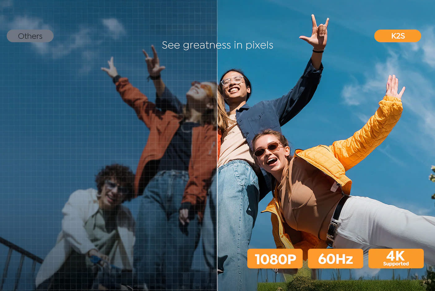 Yaber K2s Entertainment Projector