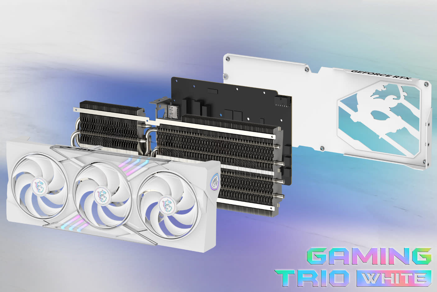 MSI GeForce RTX™ 5070 Ti 16G GAMING TRIO OC WHITE