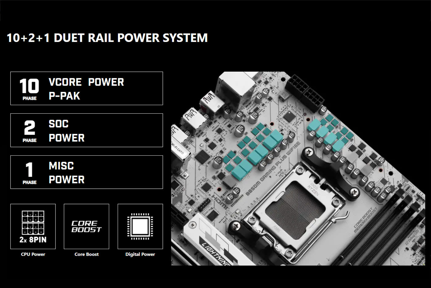 MSI B850M GAMING PLUS WIFI6E