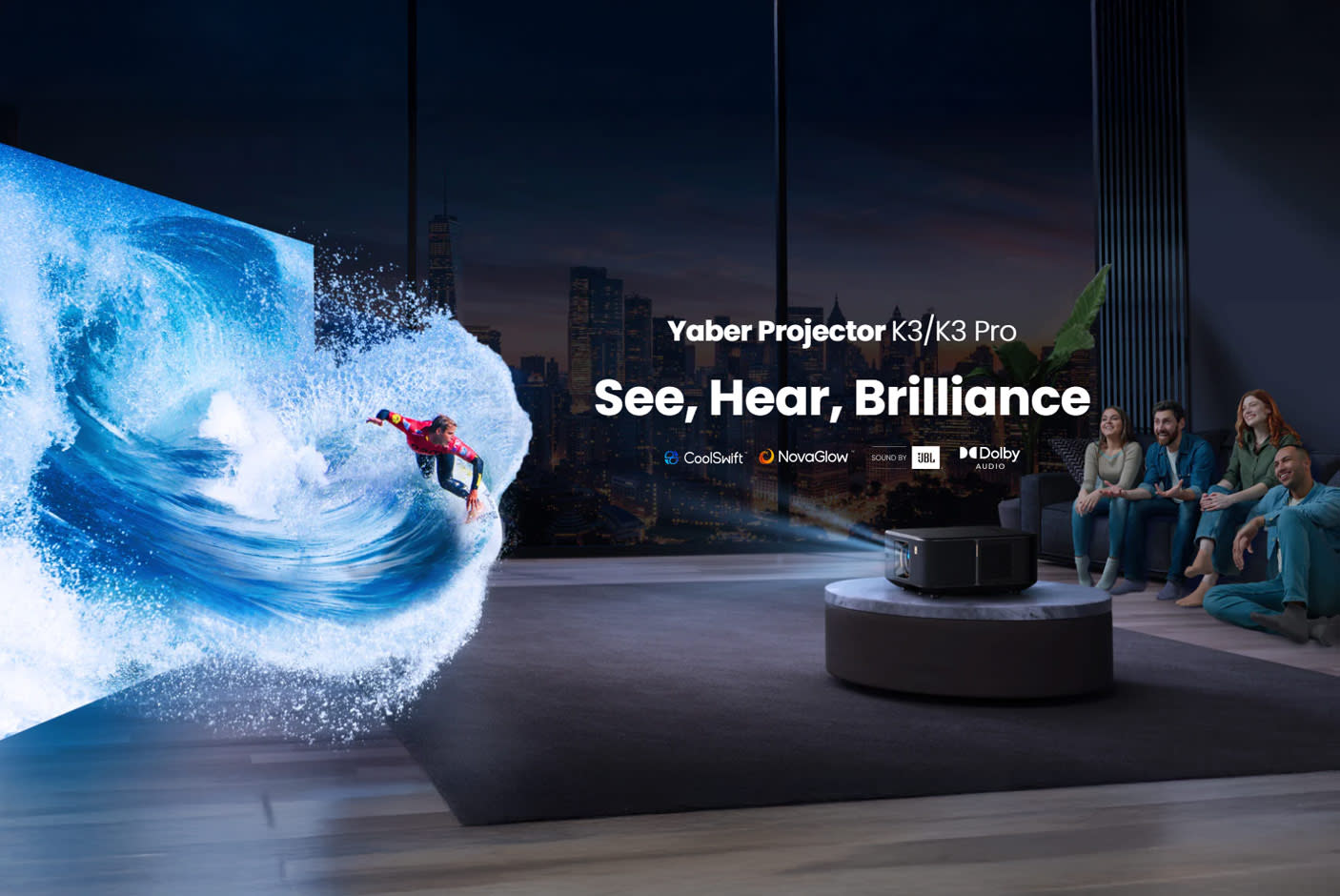 Yaber K3 Smart Projector